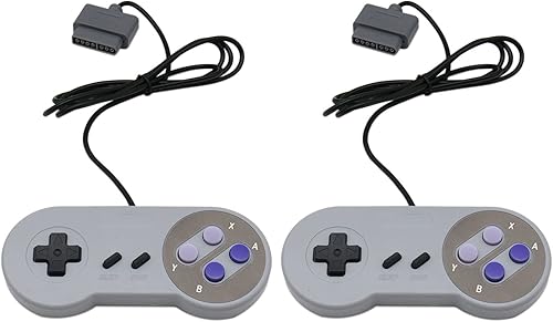 USonline911 2 piezas de repuesto de almohadilla de videojuegos para control remoto para sistema Super Nintendo SNES