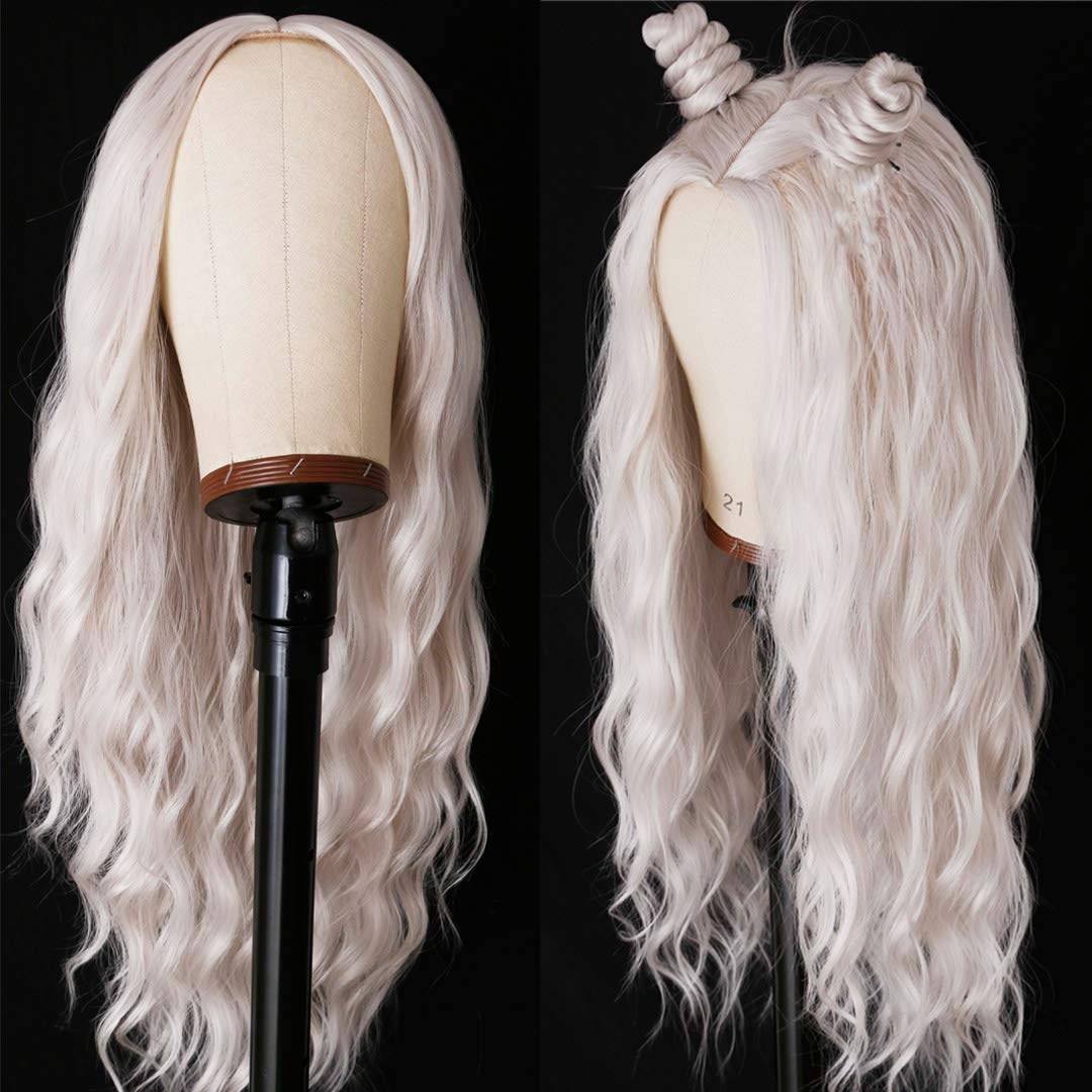 White wavy wig Clearance
