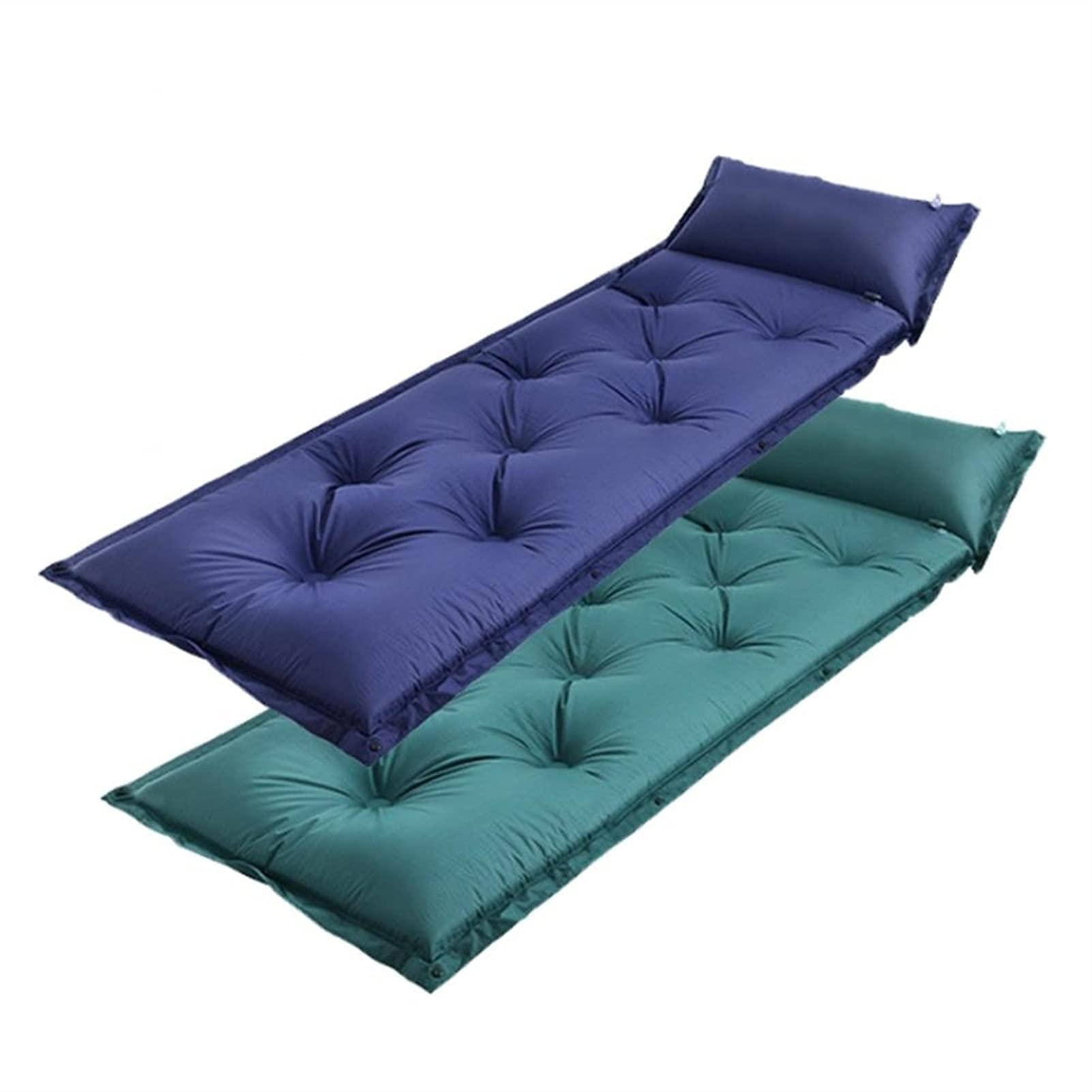 Almohadilla de dormir autoinflable para camping, a prueba de humedad, inflable, portátil, para aventuras al aire libre, fácil de usar y cómoda
