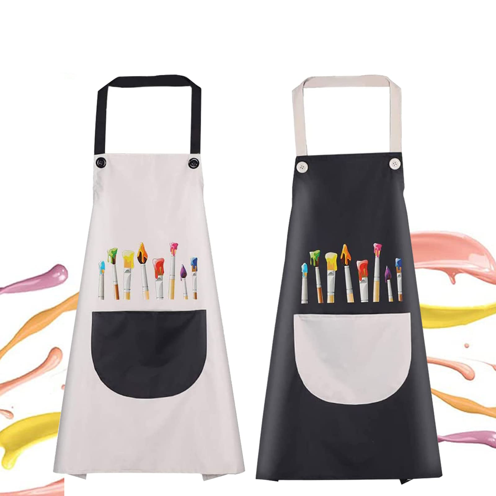 KNEWMART Kunstenaarsblouses en schorten voor kinderen, 12 stuks