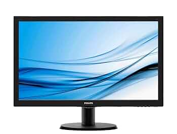 新品　Philips 23.6型ワイド液晶ディスプレイ ブラック Amazon.co.jp: 【整備済み品】 Philips(フィリップス) 23.6型