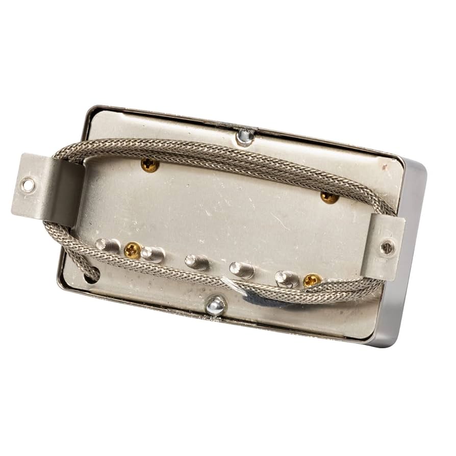 MEC JB type ピックアップ Gibson T-Type (Rhythm， Double Black， Nickel cover， 2