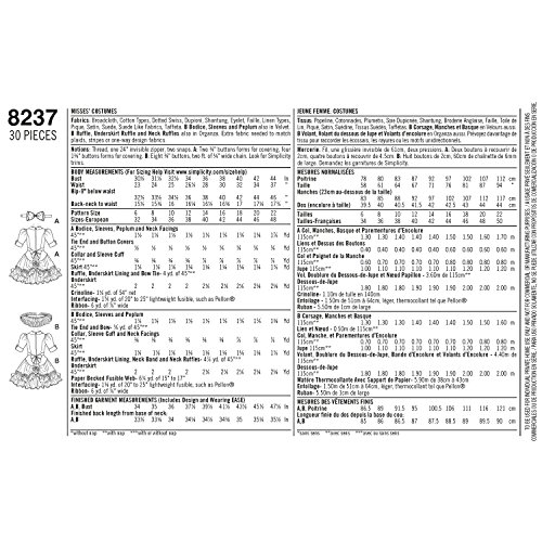 Simplicity 8237 - Sizes 14-22 - Image 9