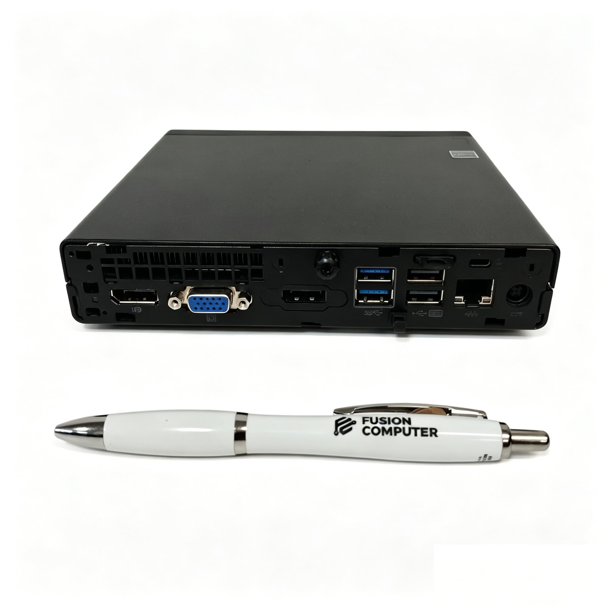HP EliteDesk 705 G3 Mini Ordinateur de Bureau, AMD Pro A10-8770E, 8 Go de RAM, SSD de 256 Go, Wi-FI, Bluetooth, Clavier QWERTY américain, Windows 11 Pro (reconditionné)