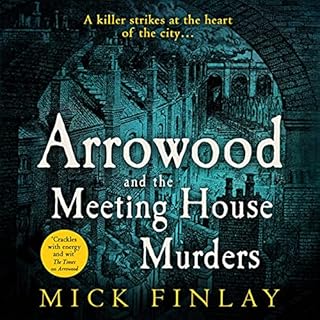 Arrowood and The Meeting House Murders Audiolibro Por Mick Finlay arte de portada
