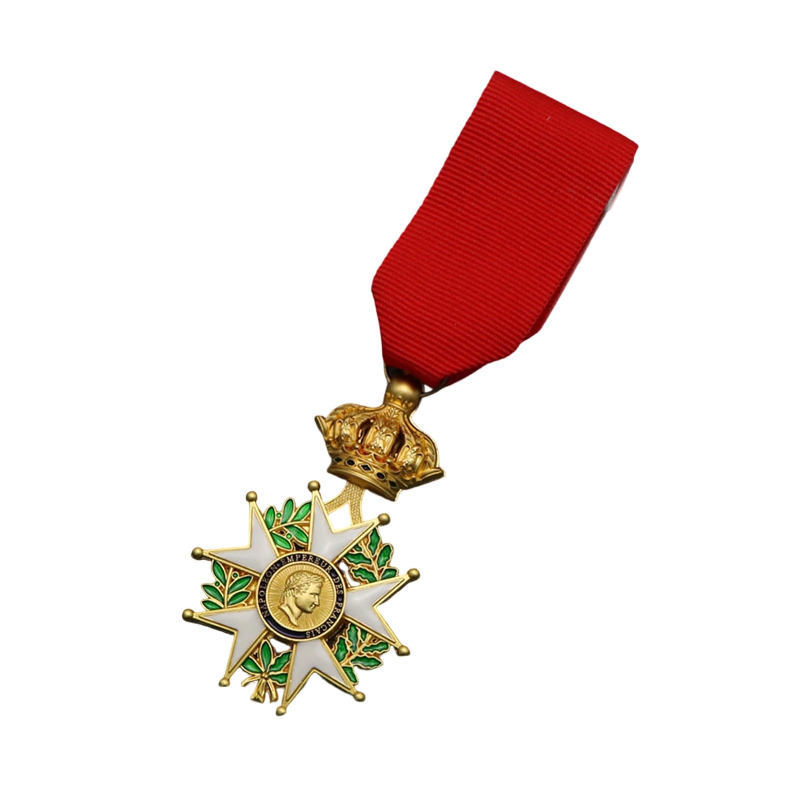 ZwaitL Napoleonic Honors Medals Alloy Replicas Historical Collector Set 3 Finish Options & Display Case Napoleonic Honors Legions Collectible