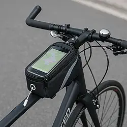 Bolsa Quadro Bicicleta Porta Celular Toque Tela Alforge Bike