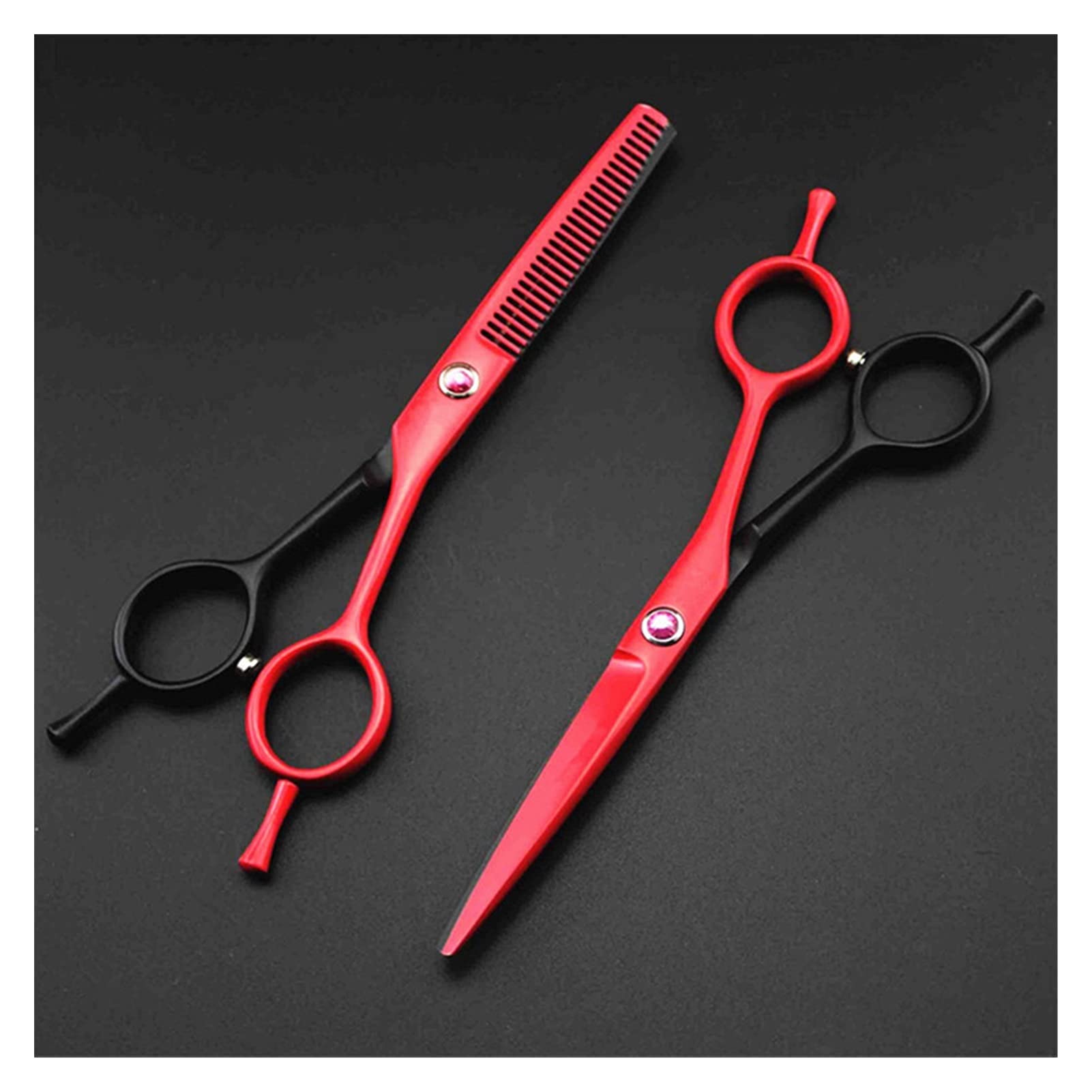 Tijeras de peluquería de 5,5 Pulgadas, Tijeras de peluquería, Adelgazamiento del Cabello, Tijeras de peluquería, Tijeras de peluquería, Tijeras de Corte de Pelo (Corte)