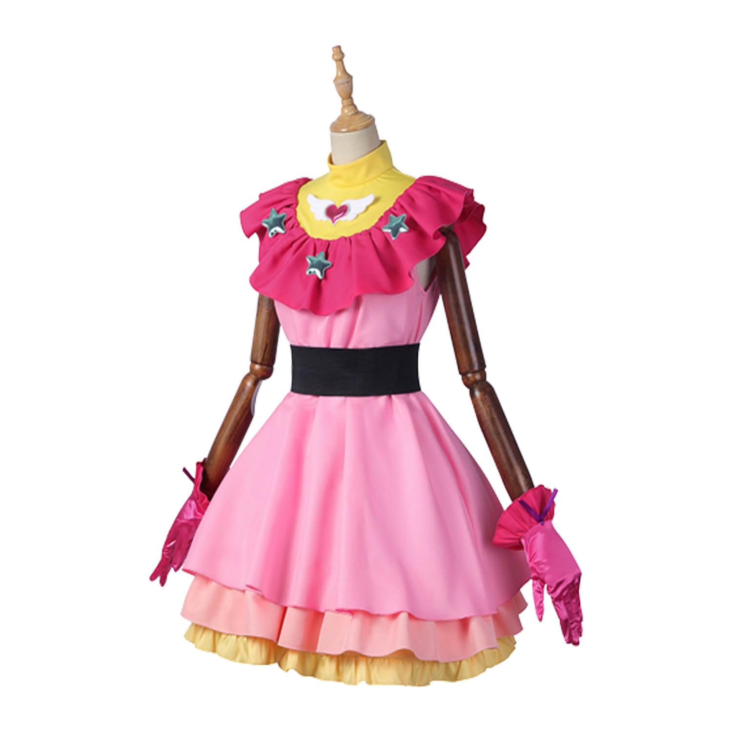 Anime Personaggio Hoshino Ai Cosplay Costume Vestito Gioco di Ruolo Uniforme Set Completo Halloween Carnevale Festa Dress Up Suit con Parrucca Copricapo per Donne