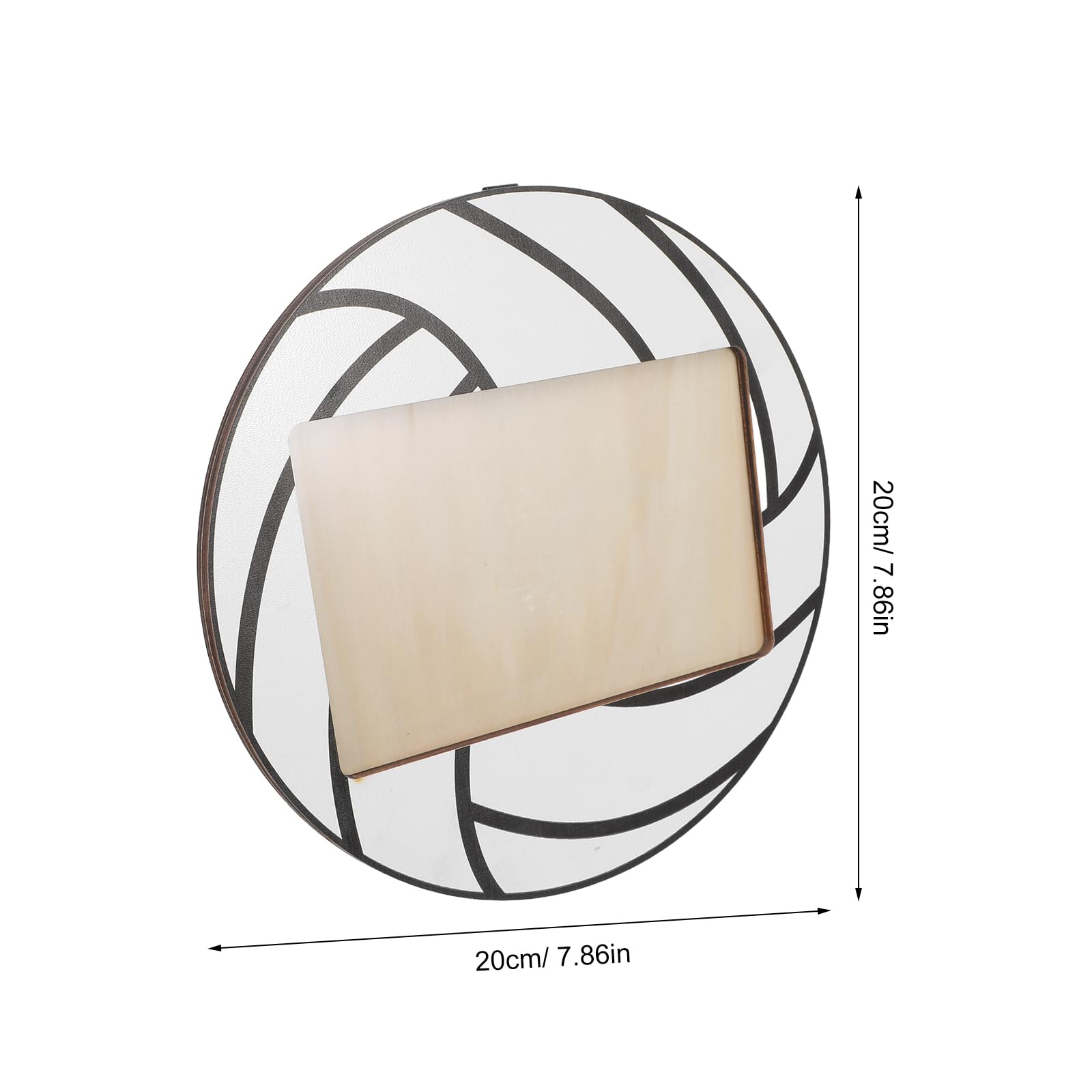 ULTECHNOVO Marcos de Fotos de Voleibol de Madera de 5 Mm, Set de 6 Unidades 10x15 Cm, Portafotos Rústicos para Escritorio y Decoración de Fiestas Deportivas