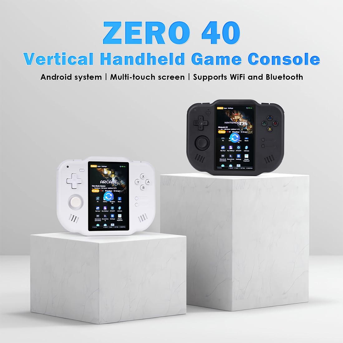 Amazon | Kafoopolly MagicX Zero 40 ゲーム機 レトロ ポータブル 垂直
