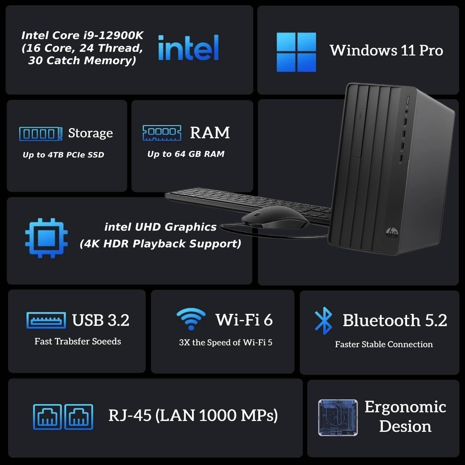 Amazon.co.jp: HP Proビジネスデスクトップコンピューター、Intel Core