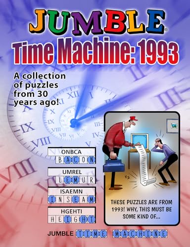 Jumble® Time Machine 1993: A Collection of Puzzles from 30 Years Ago (Jumbles®)