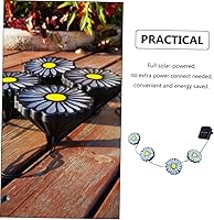 Vista 7 de Elegante lámpara solar jardín tierra insertado paisaje luces para decoración de patio