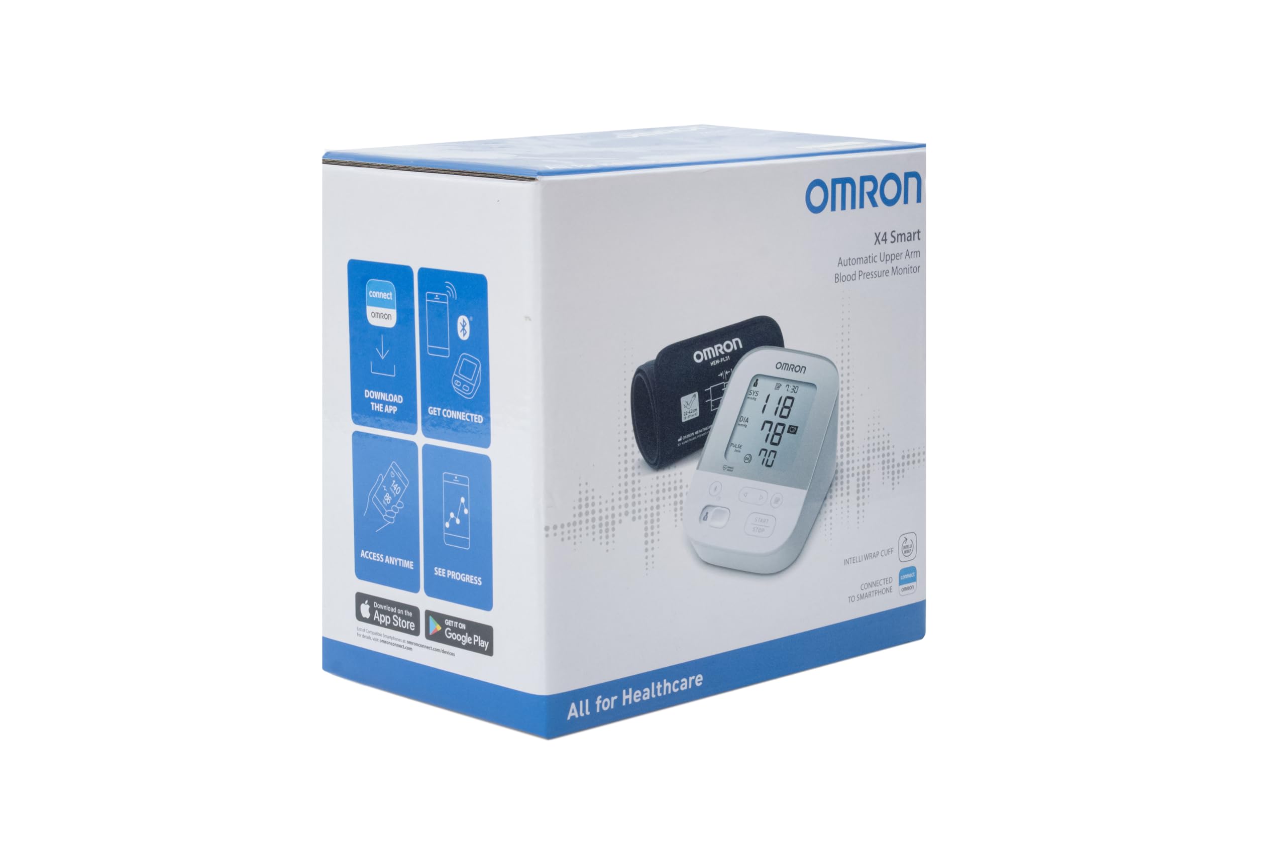 Omron X4 Smart - Ciśnieniomierz do monitorowania nadciśnienia