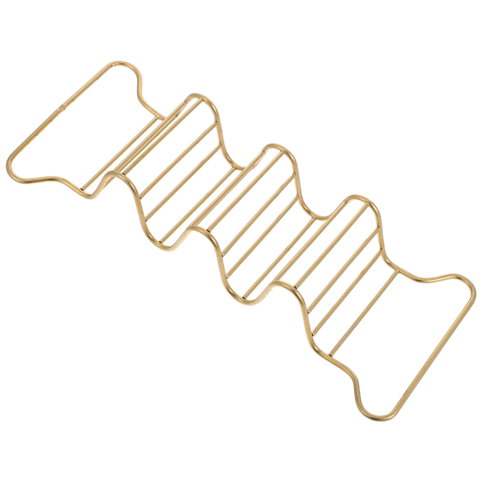 MUCKLILY Taco Shell Holder Stand Metal Taco Holder for Sandwich Bread Taco Shell Serving Tray Burritos and Tortillas Holder Taco Bar Accessory