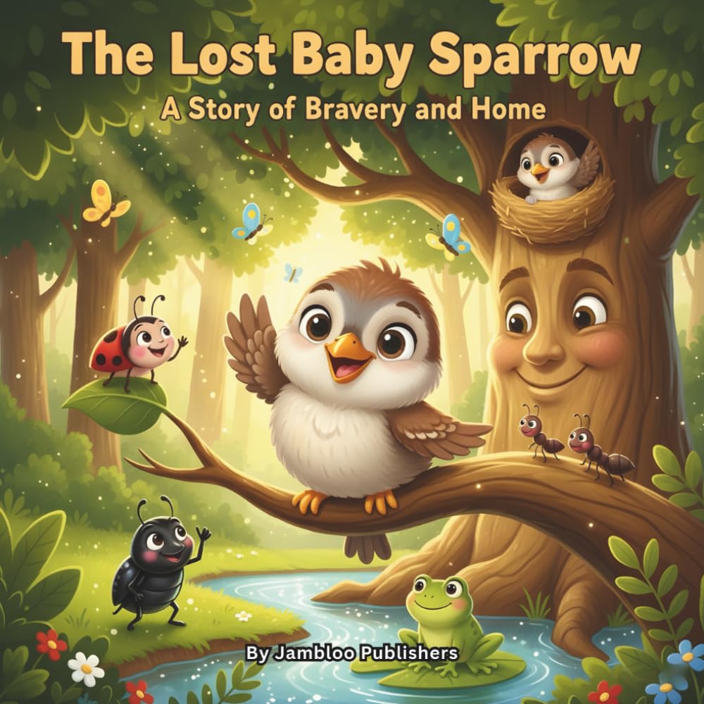 The Lost Baby Sparrow: A Heart-Touching Animal Story About Kindness, Courage & Friendship (The Little Sparrow)