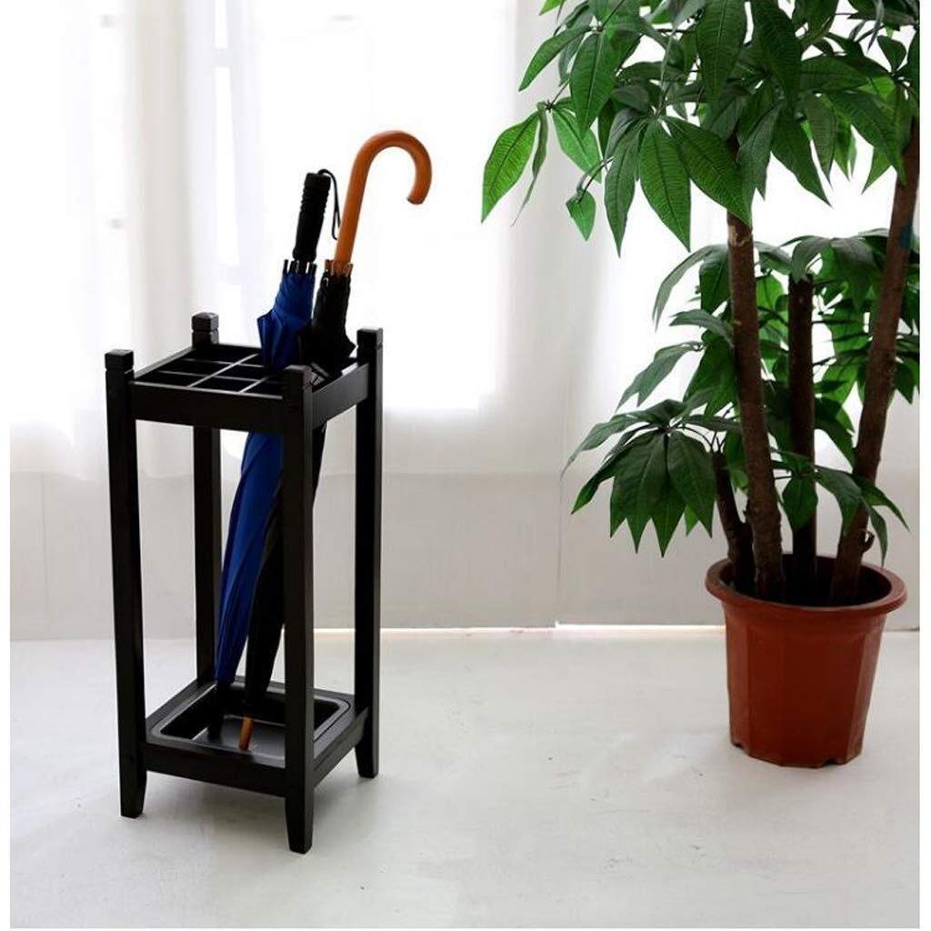 Porte-parapluies MiroDo en bois pour une entrée de maison propre et rangée