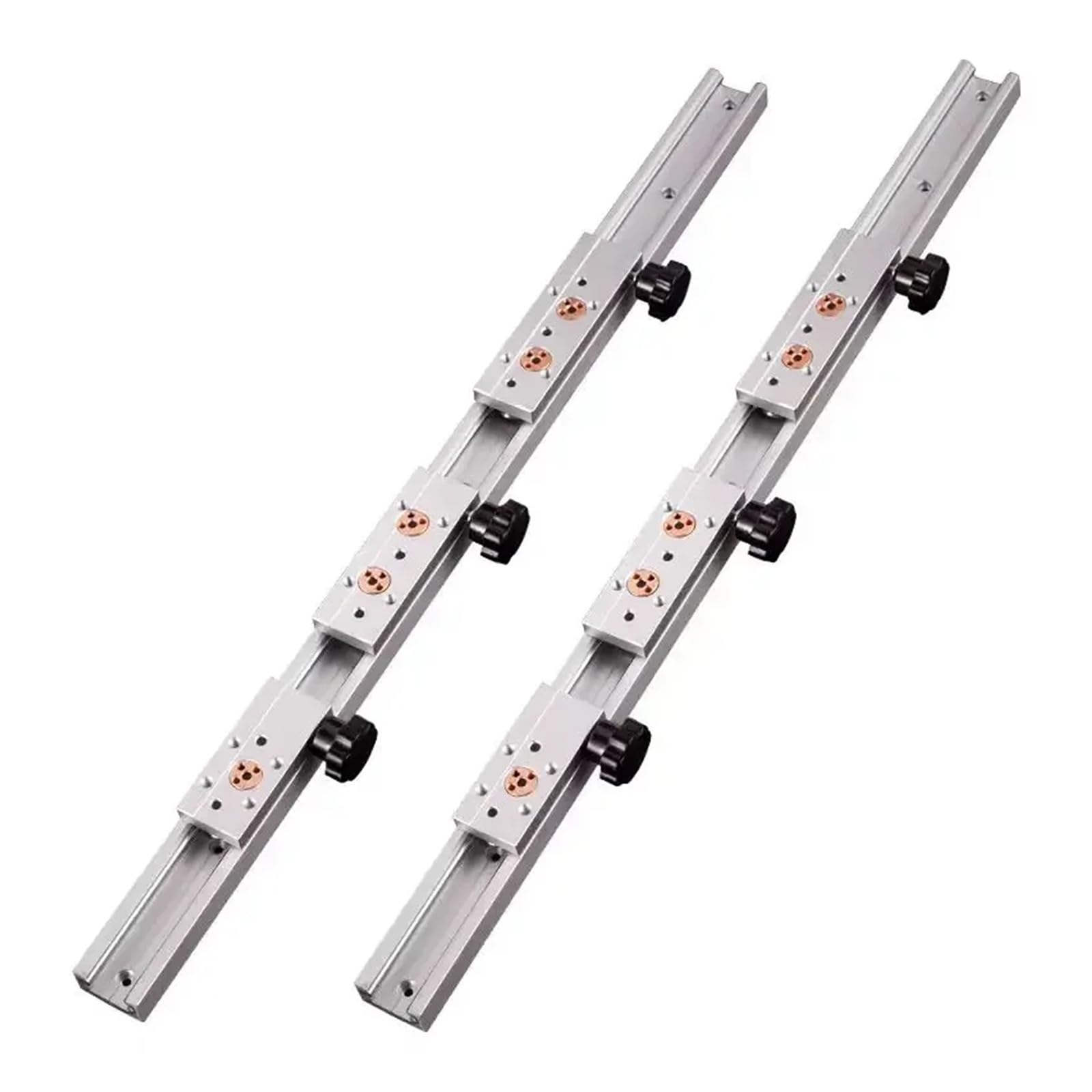 Guide linéaire à double axe intégré argenté 28 mm SGR10 Bloc SGR10 Longueur de guide 300 500 600 1000 Glissières de travail du bois (SGB10-5, 200 mm)