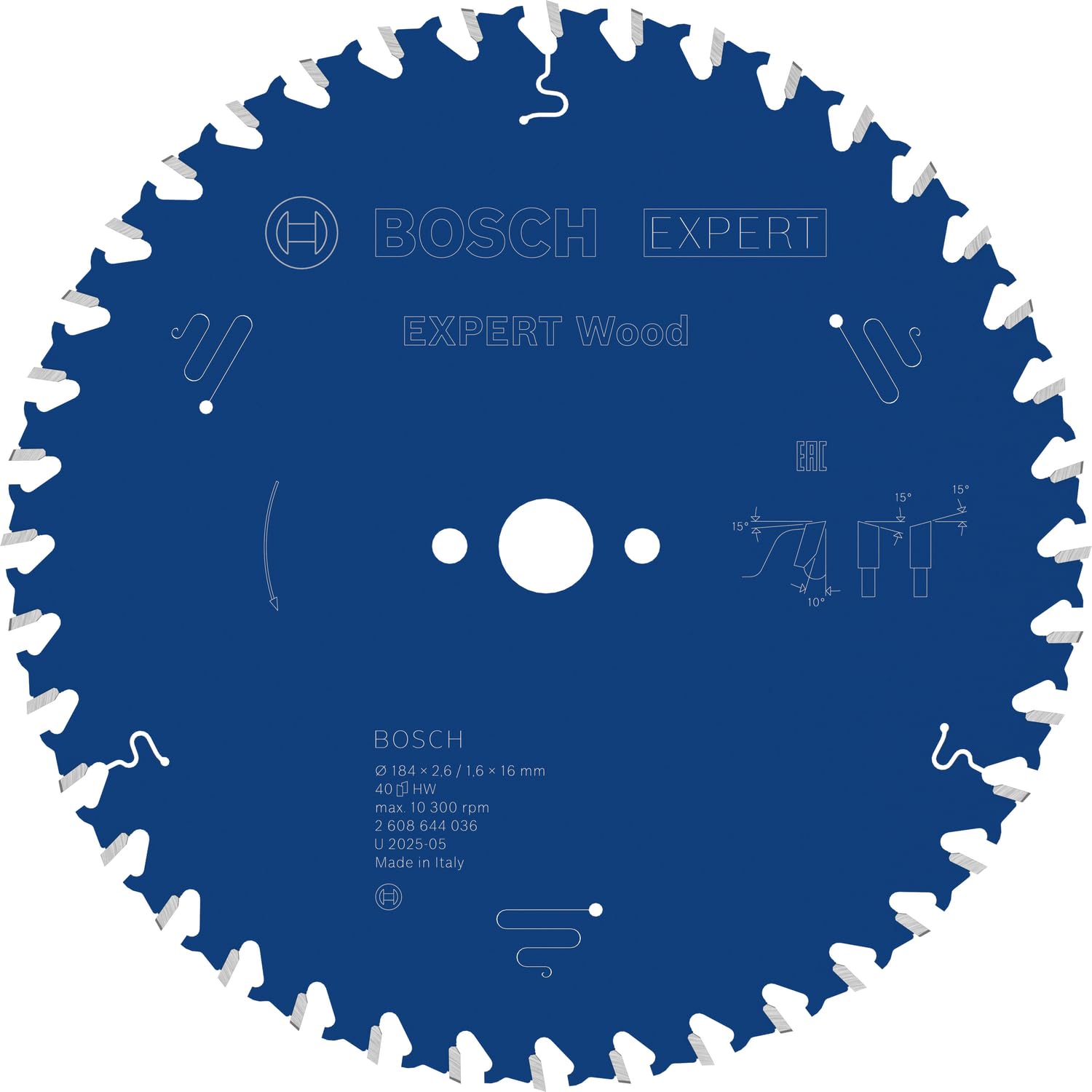 Bosch 1x Tarcza pilarska EXPERT Wood
