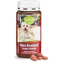 tierlieb Cardiovascular Tablets for Dogs with Carnitine & Taurine 180 Tablets