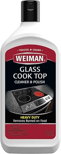Weiman Non-Abrasive, No Scratch Induction Glass Ceramic Stove Cooktop Heavy