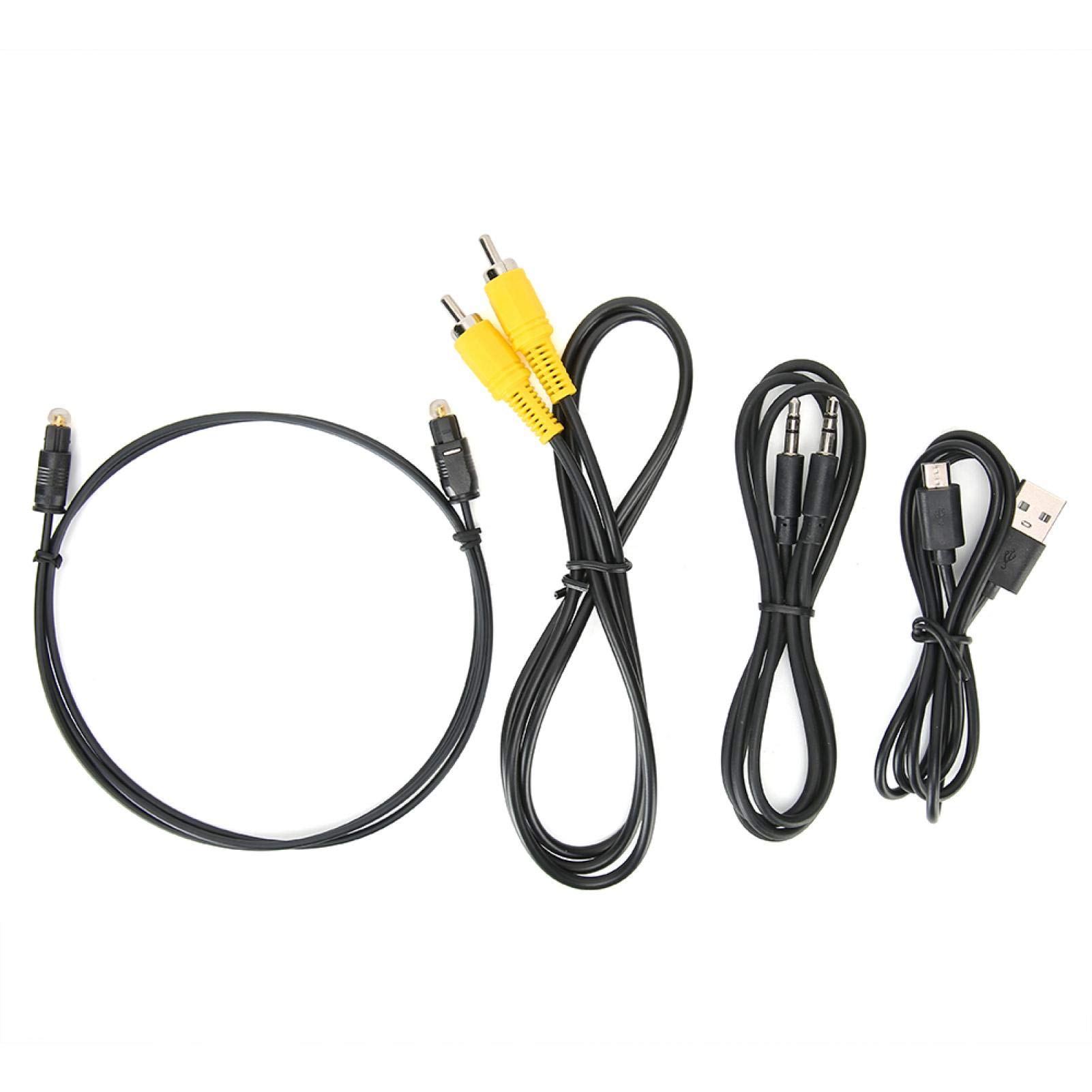 Socobeta Transmisor Bluetooth Coaxial de Fibra óptica AUX Bluetooth 5.0 Transmisor Bluetooth Adaptador de Audio Receptor Bluetooth transmisor óptico a Bluetooth transmisor Bluetooth Audio