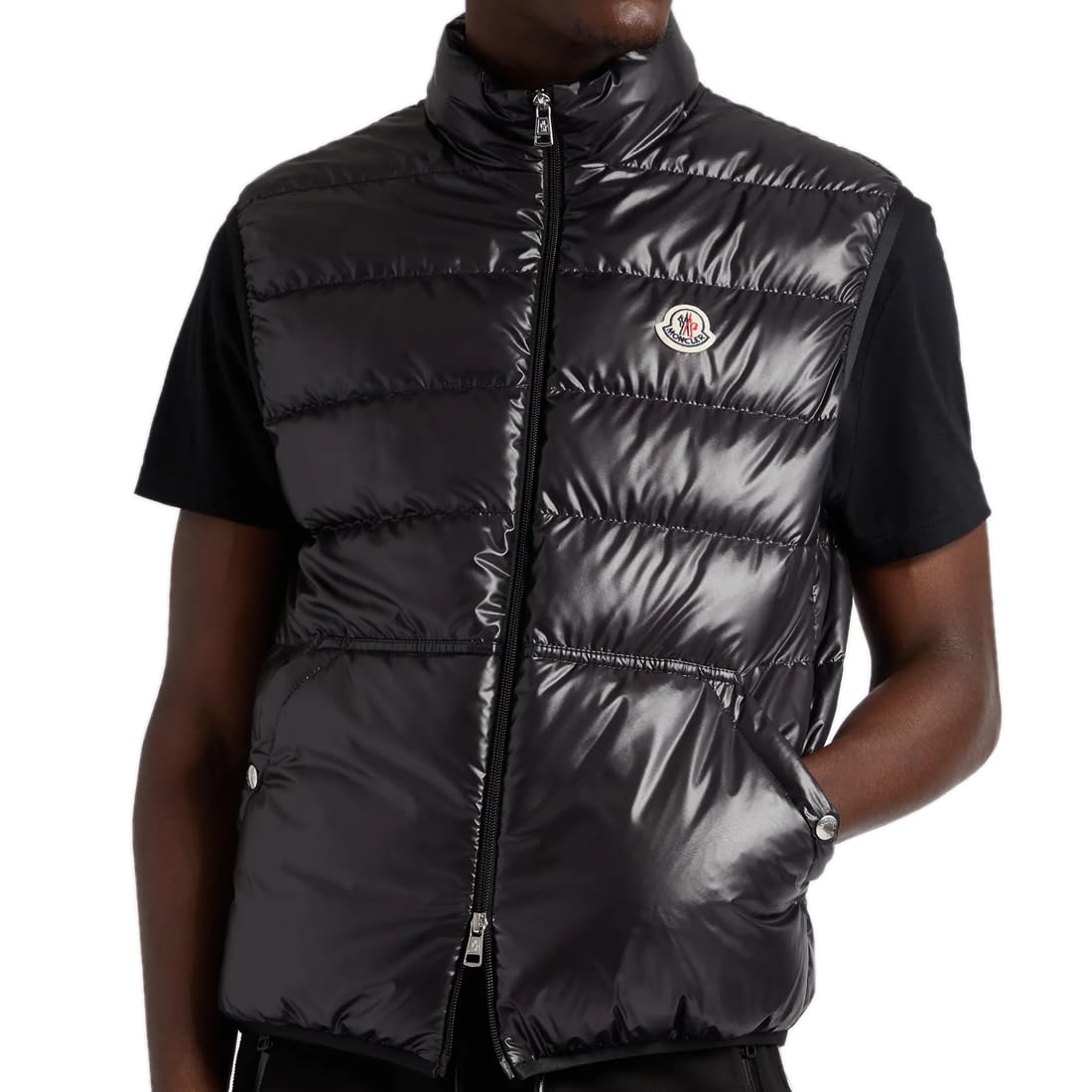 Amazon | [モンクレール] ダウンベスト メンズ AUBE 1A00079 595ZJ 999
