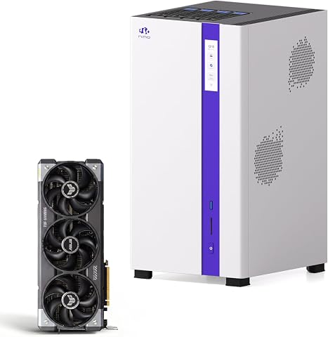 Nimo AI NAS, Agentic Computer AI Server, AMD Ryzen 7 PRO, 32GB DDR5 RAM