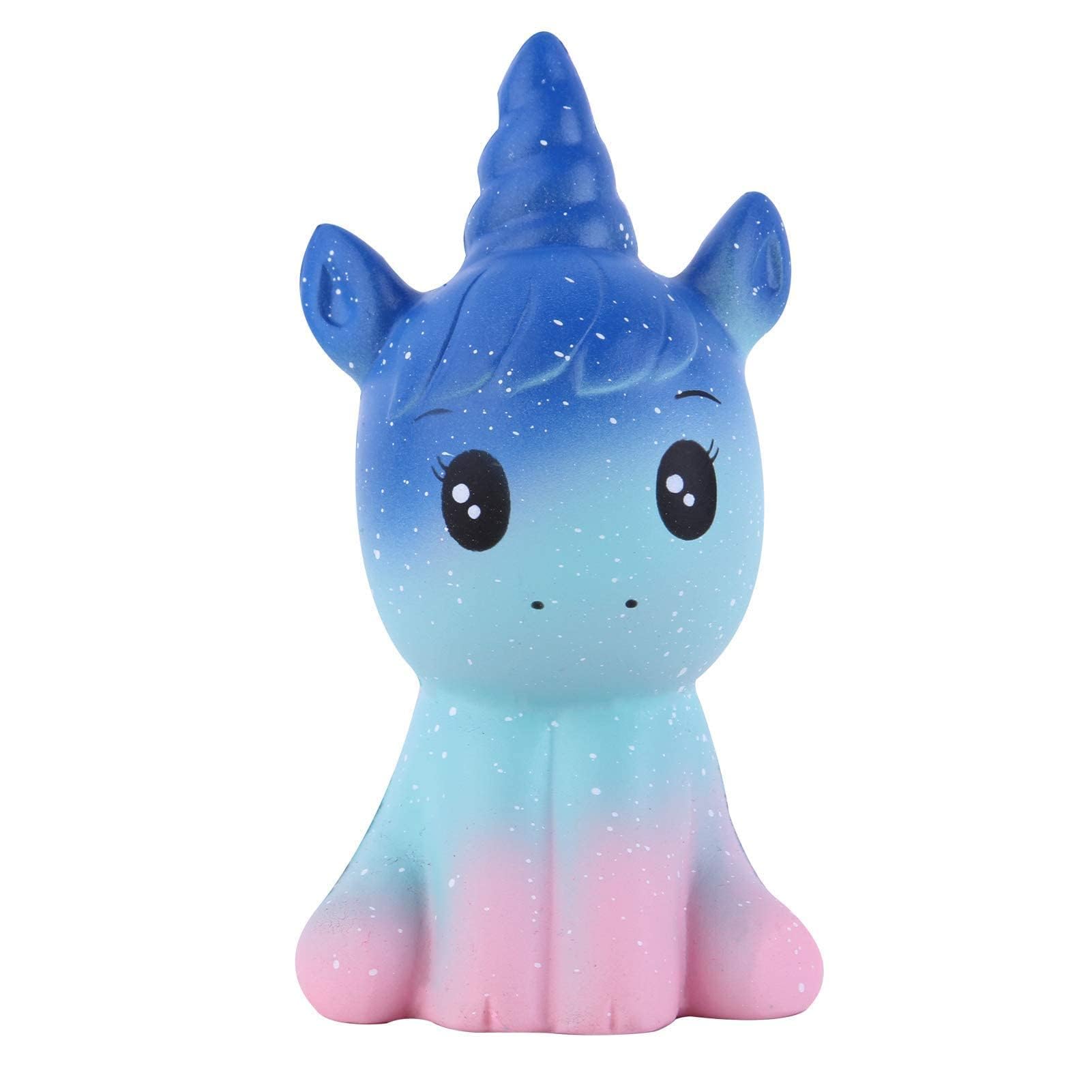 Anboor Squishy Licorne Donut Géant – Jouet Anti-Stress Parfumé – 35 Cm – Collection Kawaii – Cadeau Enfant Adulte