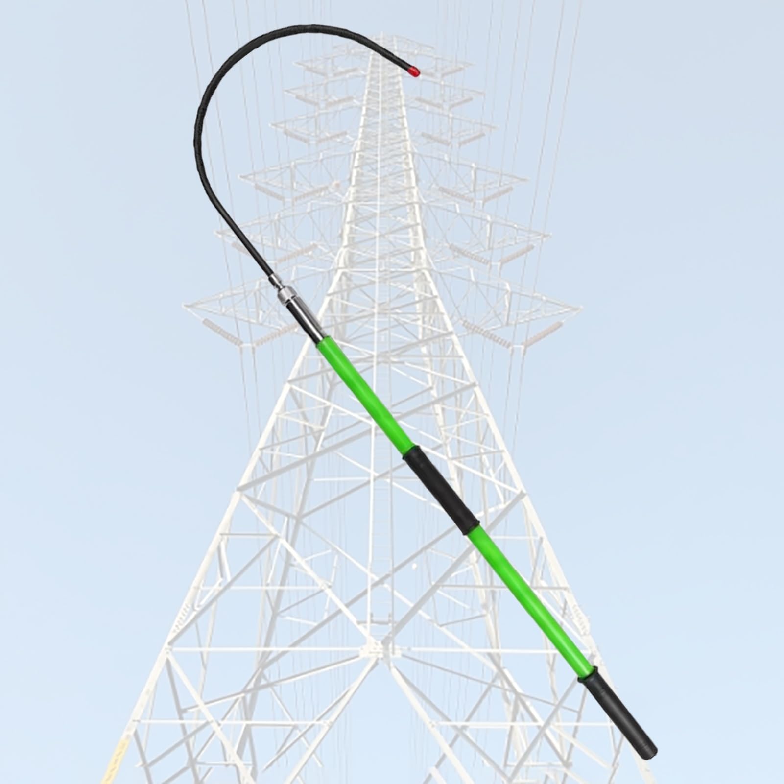 MSHGSKU Insulated Rescue Hook for High Voltage, Essential Safety Tool for Electricians to Prevent Electrocution in Aerial Work