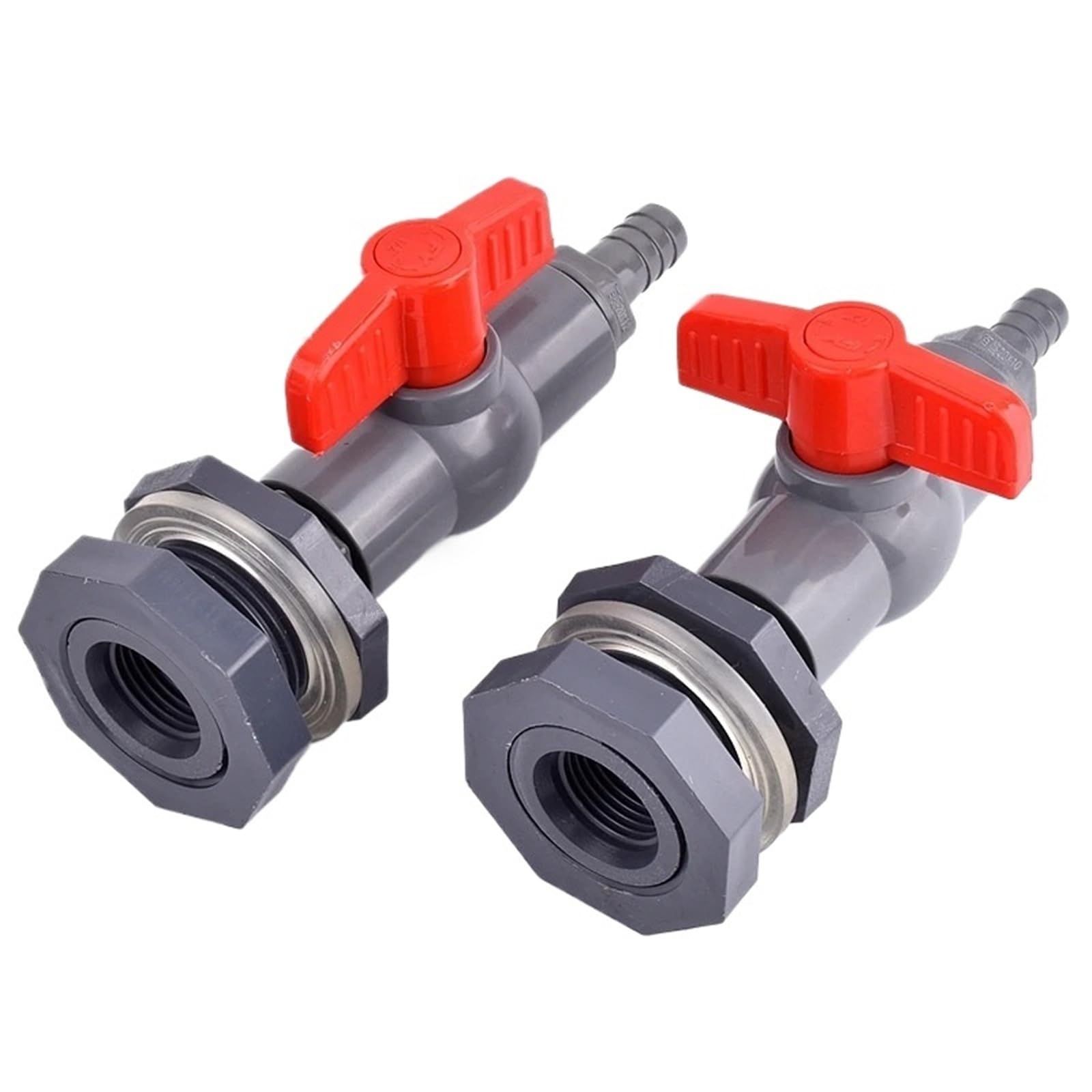 Juego de 1 a 3 conectores PVC for acuario, 1/2" y 3/4" a 8-16 mm, for manguera drenaje agua, válvula unión Pagoda(3l4 Inch-12mm,3Pcs)