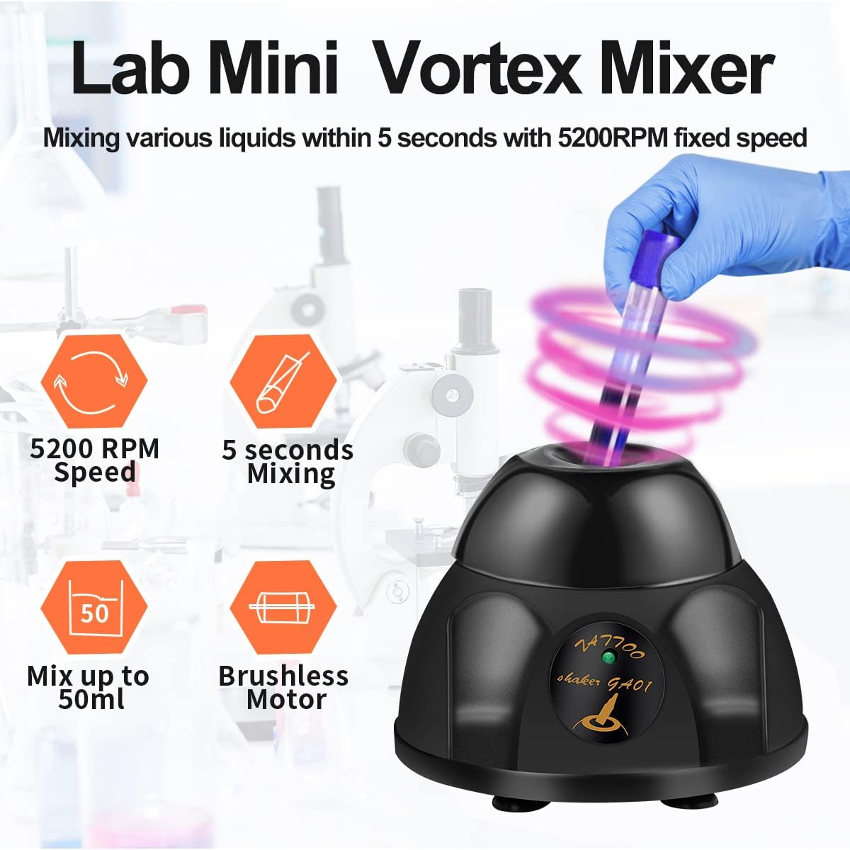 Nail Polish Shaker Machine Mini Vortex Mixer, Nail Polish Shaker, Paint ...