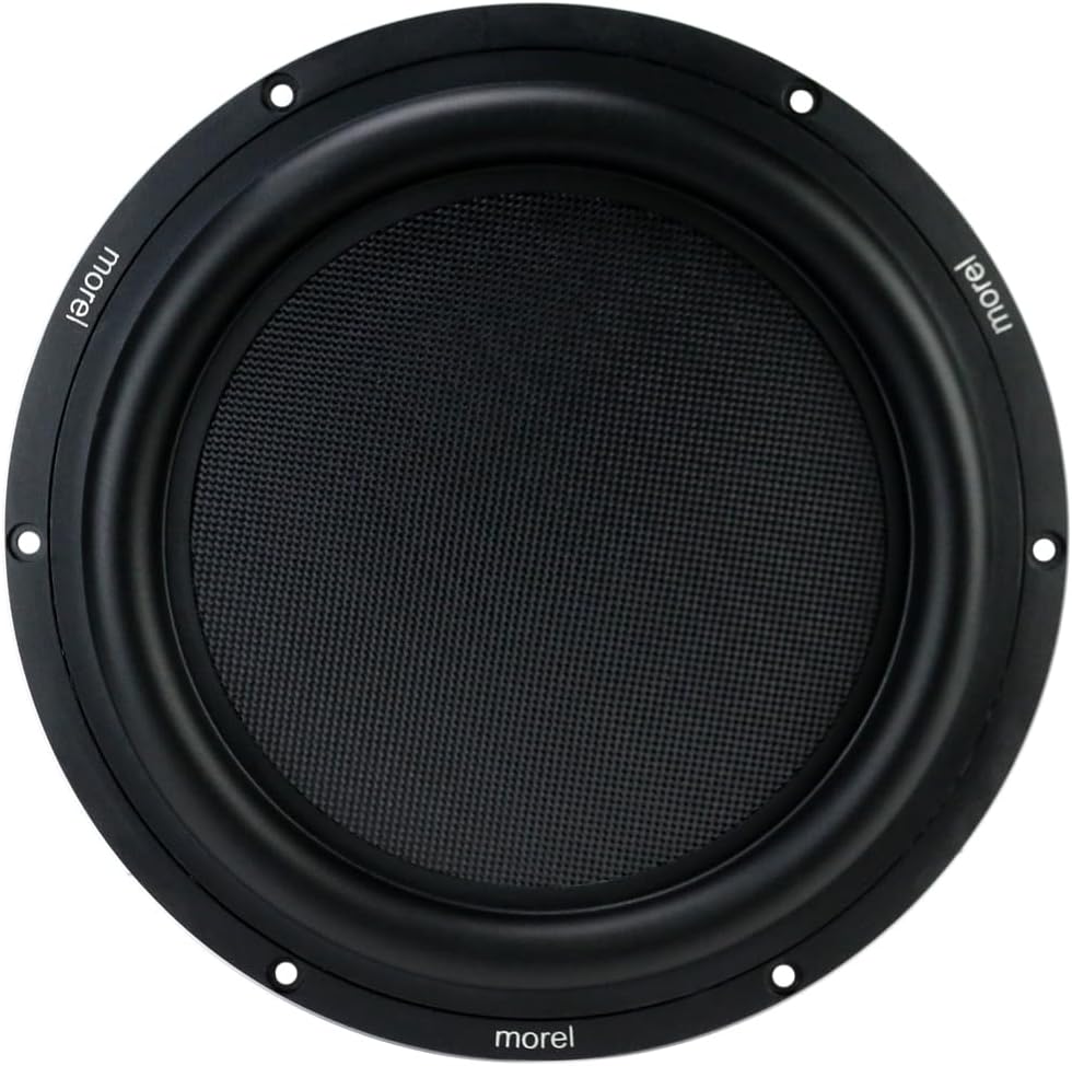 Morel 10" Slim Dual 4 Ohm Voice Coil Subwoofer