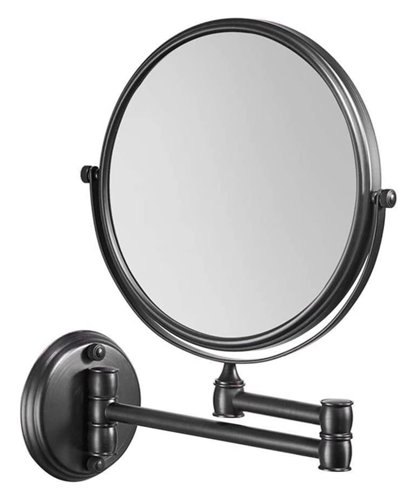 Espejo de Belleza Doble Cara con Aumento 3 Veces, Plegable