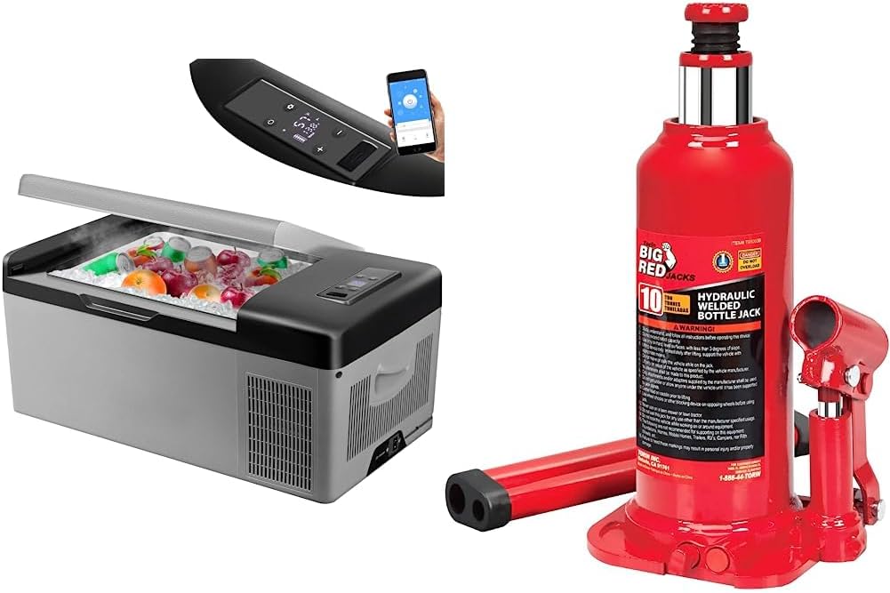 VEVOR 12 Volt Refrigerator, 16 Qt, Portable Car