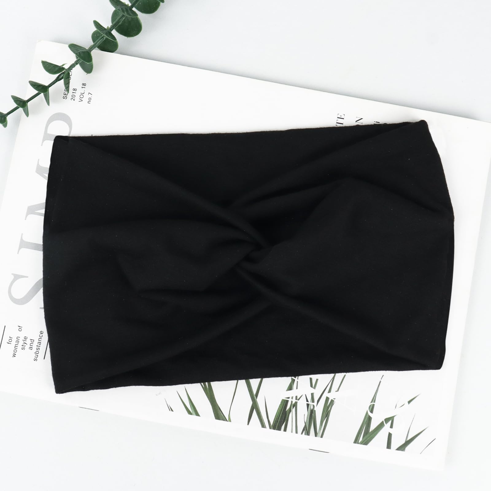 Blooms Wide Headbands for Women's Hair - Image 3