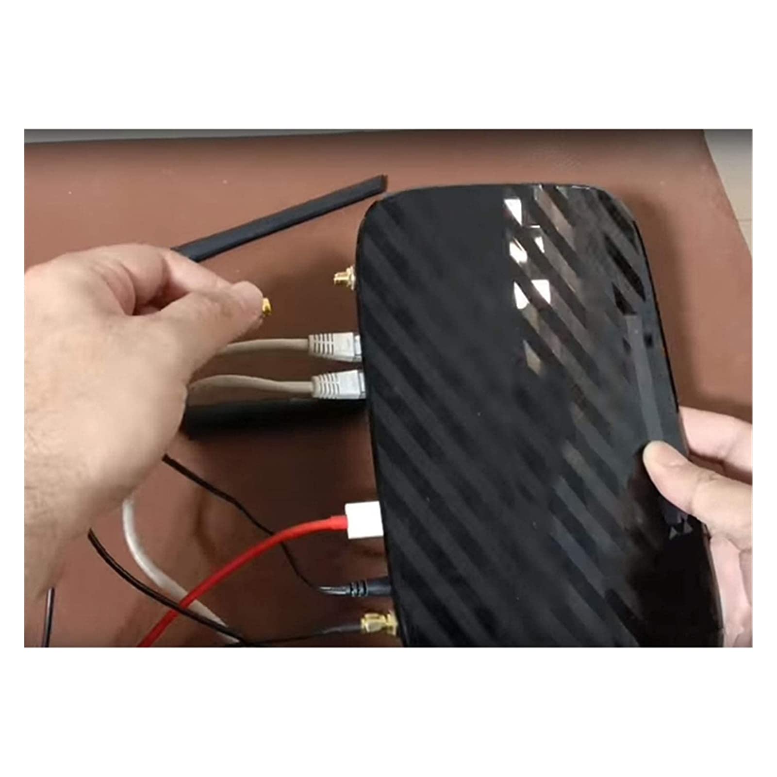10pcs SMA Connecteurs coaxiaux masculins et femelles SMA-RG174 RG316 Câble d'extension d'antenne wifi