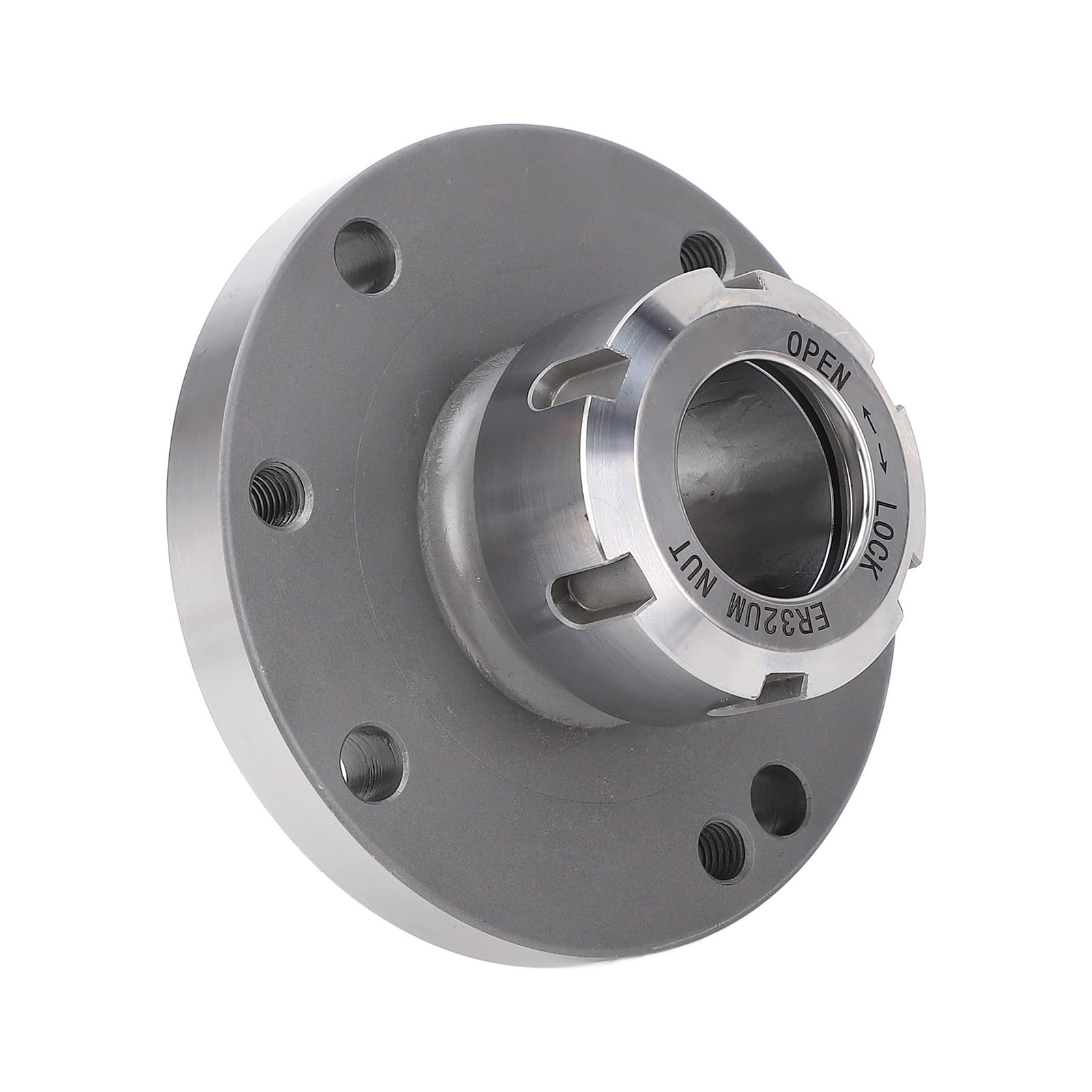 Uchwyt Tulejowy, Uchwyt Zaciskowy ER32-D100 Zwykły tył o średnicy 100 Mm do Frezarki CNC, Narzędzie do Tokarki o Wąskiej Tolerancji, Tokarka CNC do Frezarki Części do Routerów