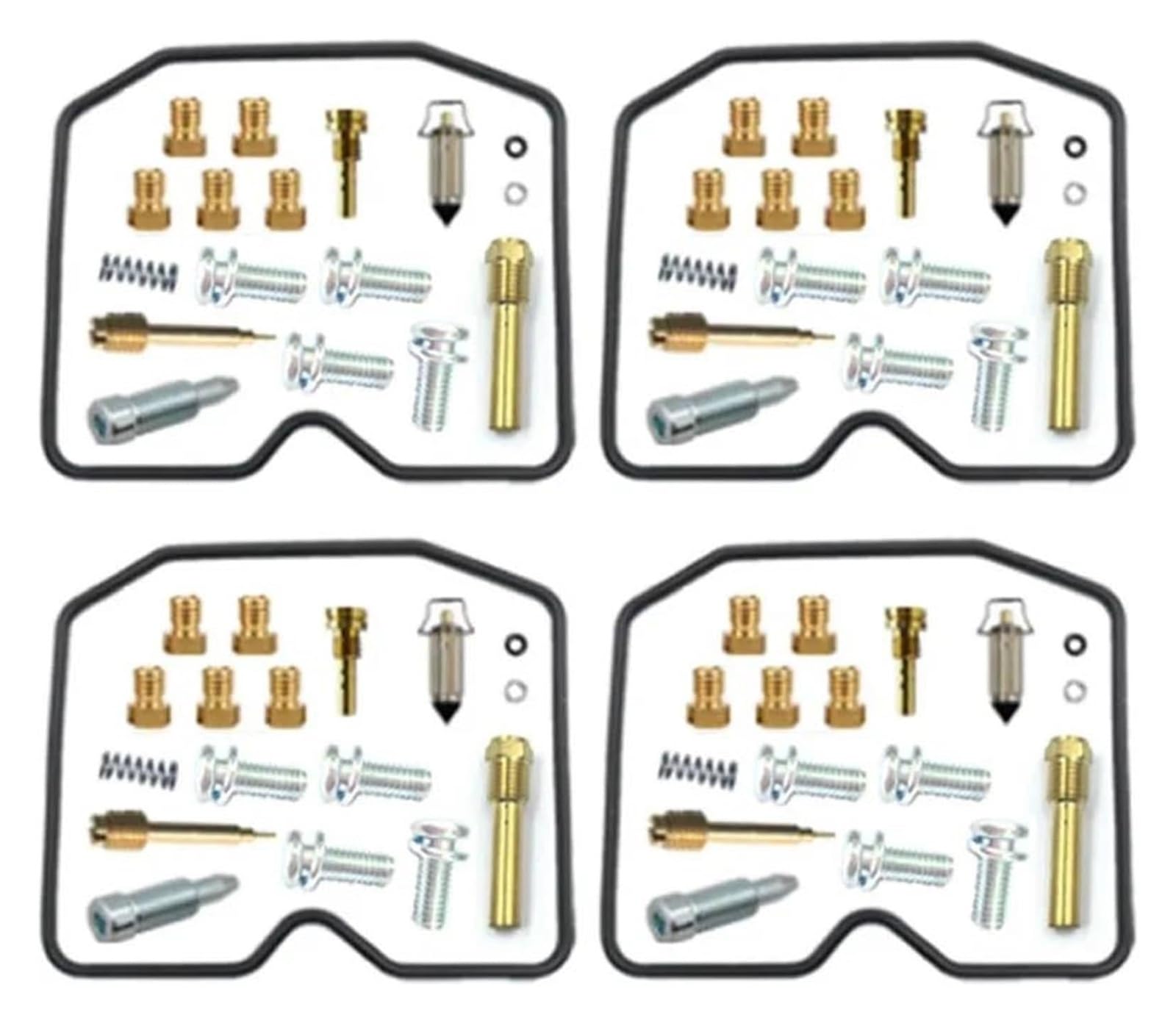 Carburador Kit De Reparación Carburador para Motocicleta para Kawasaki GPZ600R ZX600 ZX GPZ 600 GPZ600 R con Junta Diafragma Cilindro Moto(Style 1)