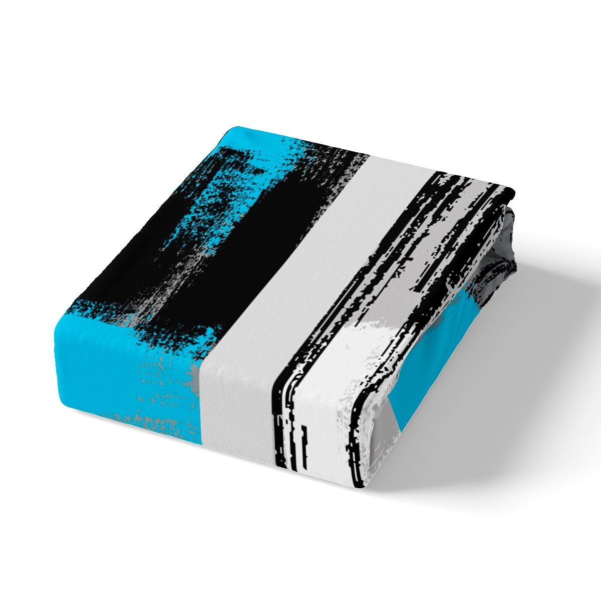 Loussiesd Moderne abstracte lakenset, dubbele geometrische lakenset Loussiesd Moderne abstracte lakenset, dubbele geometrische lakenset