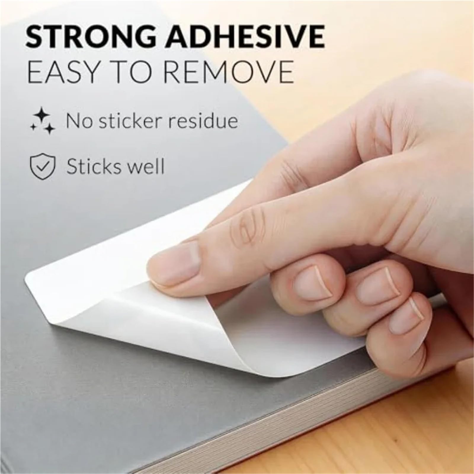 Etichette adesive Adesivi for etichette con nome Etichette vuote da 500 pezzi