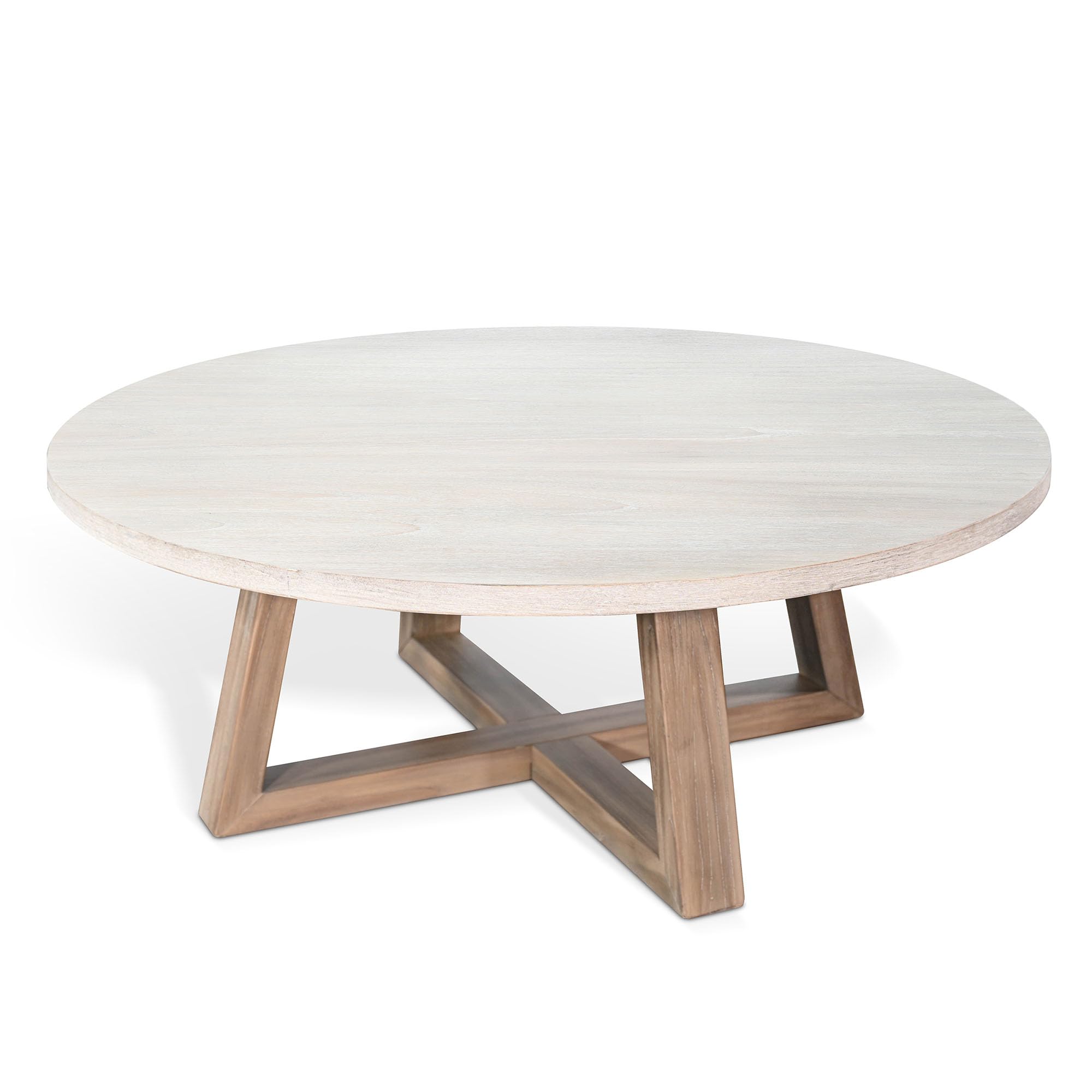 Sunny Designs Rowan Round Wood Coffee Table