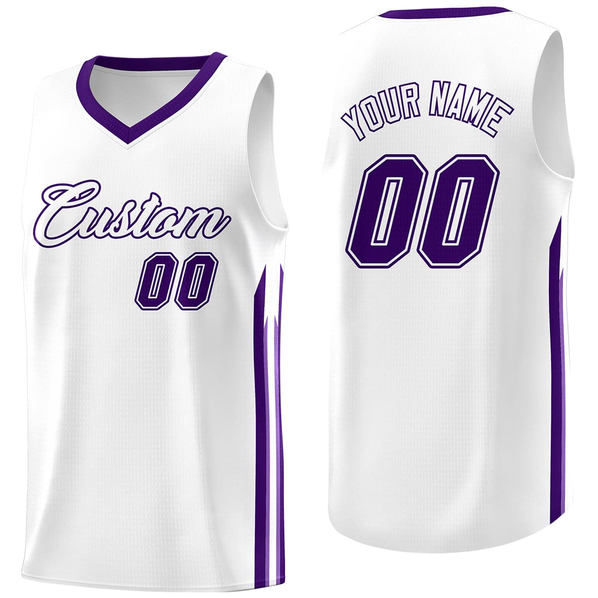 KXK Custom Basketball Jersey, Printed Personalized Name Number for Men Youth