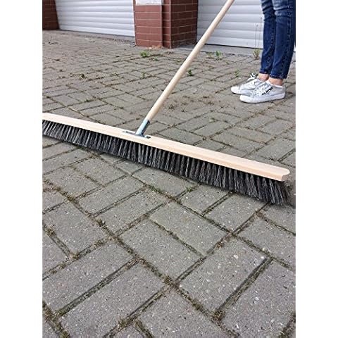 AGROHIT Straßenbesen 80cm breit Besen Saalbesen Kehrbesen Cover