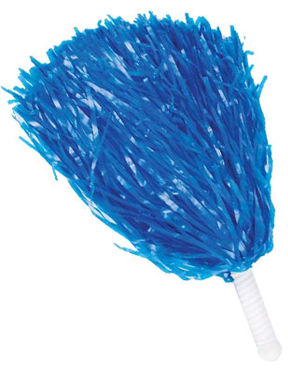 BlockBusterCostumes Pair of Blue Costume Cheer Leader Pom Pom Shakers Cheerleader