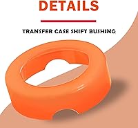 Vista 3 de Kit de bujes de palanca de cambios de caja de transmisión y transferencia de poliuretano para Suzuki Samurai 86-95