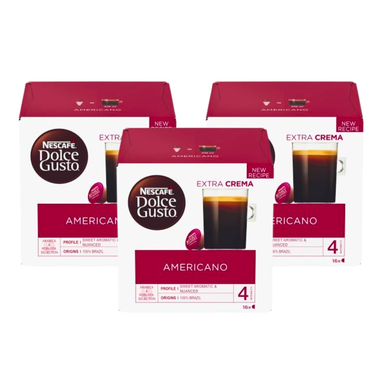 Nescafes Dolces Gusto Americano Coffee Pods Capsules, Intensity 4, Sweet Aromatic & Nuanced, 16 Pods (Pack of 3) 136g (Imported UK) (B0DHVDQ5CK) Amazon Price History, Amazon Price Tracker
