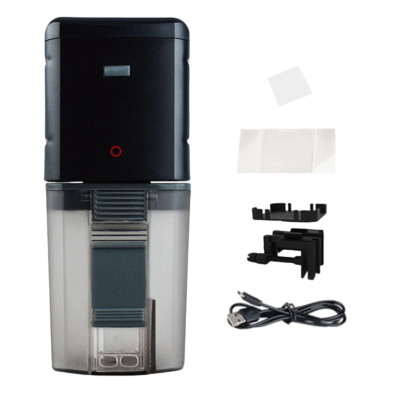 Mangeoire automatique WiFi avec alimentation USB et commande vocale pour les propriétaires de poissons professionnels débutants