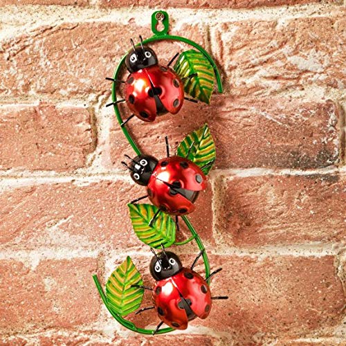 Home & Garden Garden Ornaments Other Garden Ornaments Ladybird Wall Art